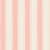 Strepen behang | Straight Up Small - Roze