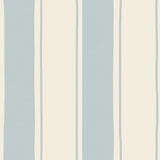 Strepen behang | Straight Up Wide - Lichtblauw