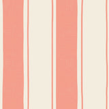 Strepen behang | Straight Up Wide - Koraal