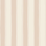 Strepen behang | Straight Up Small - Zand