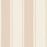 Strepen behang | Straight Up Wide - Zand