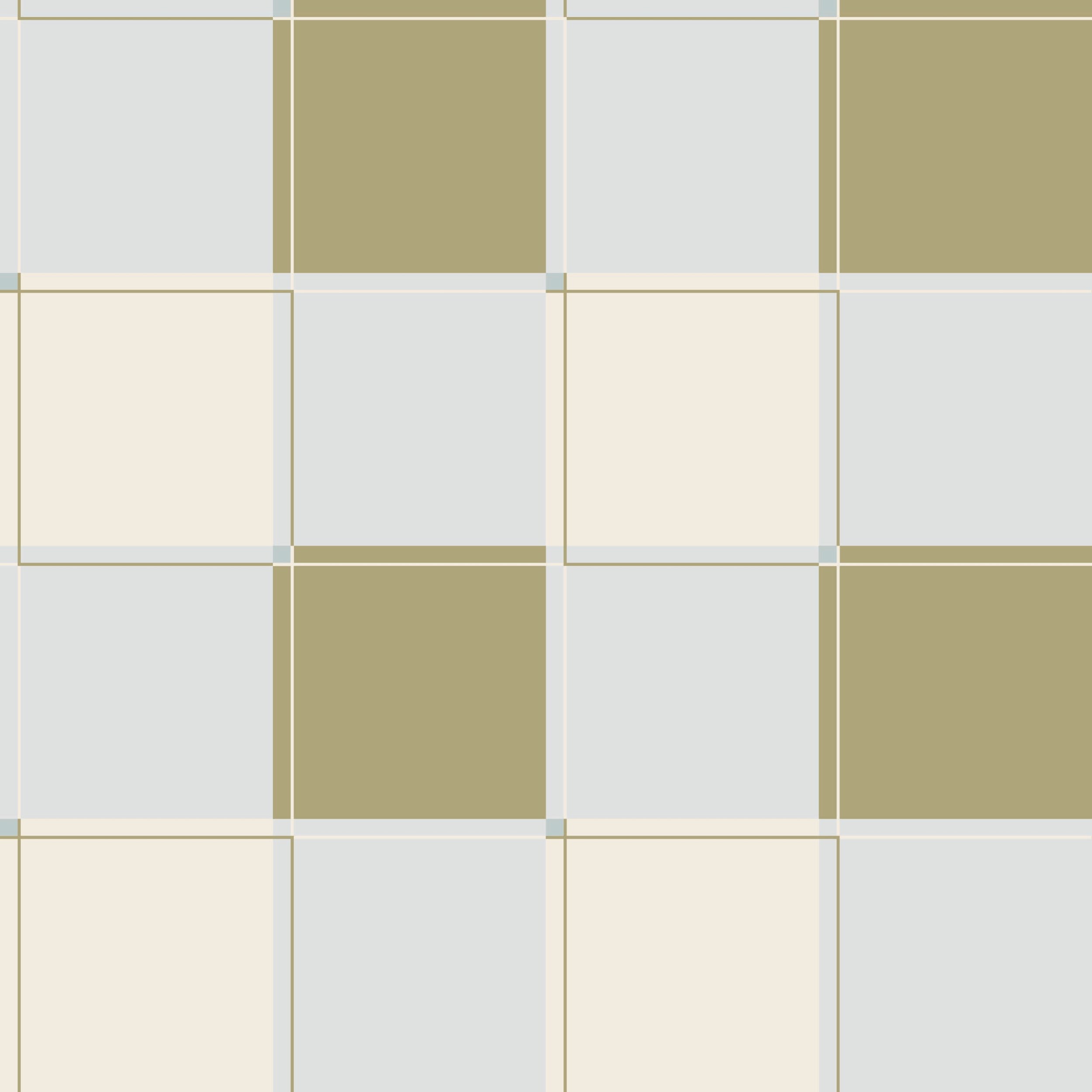 Blokken behang jongenskamer kinderkamer tienerkamer blauw groen creme 