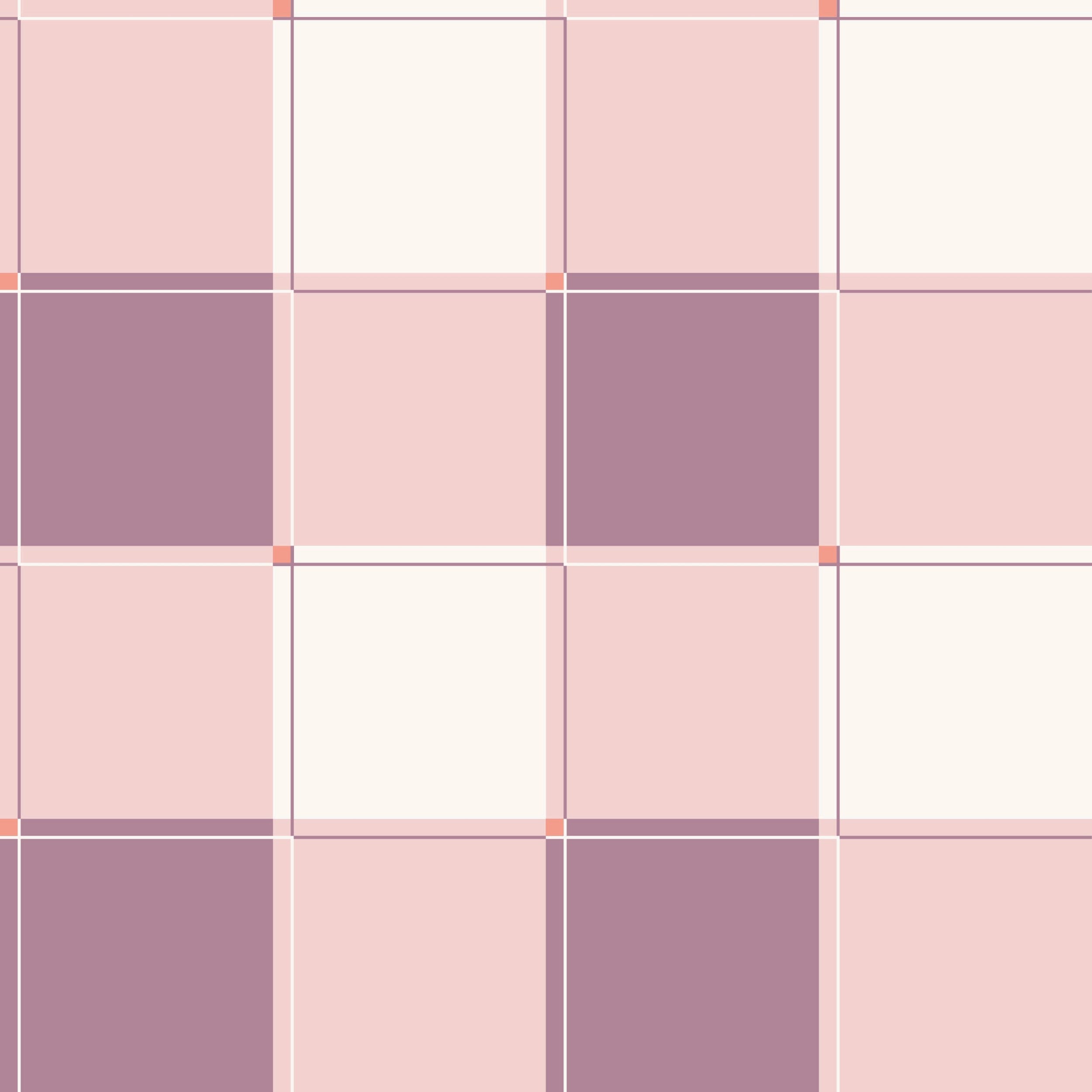 Blokken behang kinderkamer meisjeskamer roze mauve tienerkamer