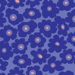 Bloemen behang voor de meisjeskamer fotobehang op maat bloom! Papr Walls Blauw