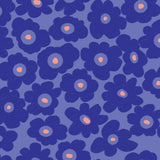 Bloemen behang voor de meisjeskamer fotobehang op maat bloom! Papr Walls Blauw
