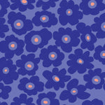 Bloemen behang voor de meisjeskamer fotobehang op maat bloom! Papr Walls Blauw