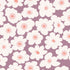 Bloemen behang oor meisjeskamer bloemen fotobehang kinderkamer mauve